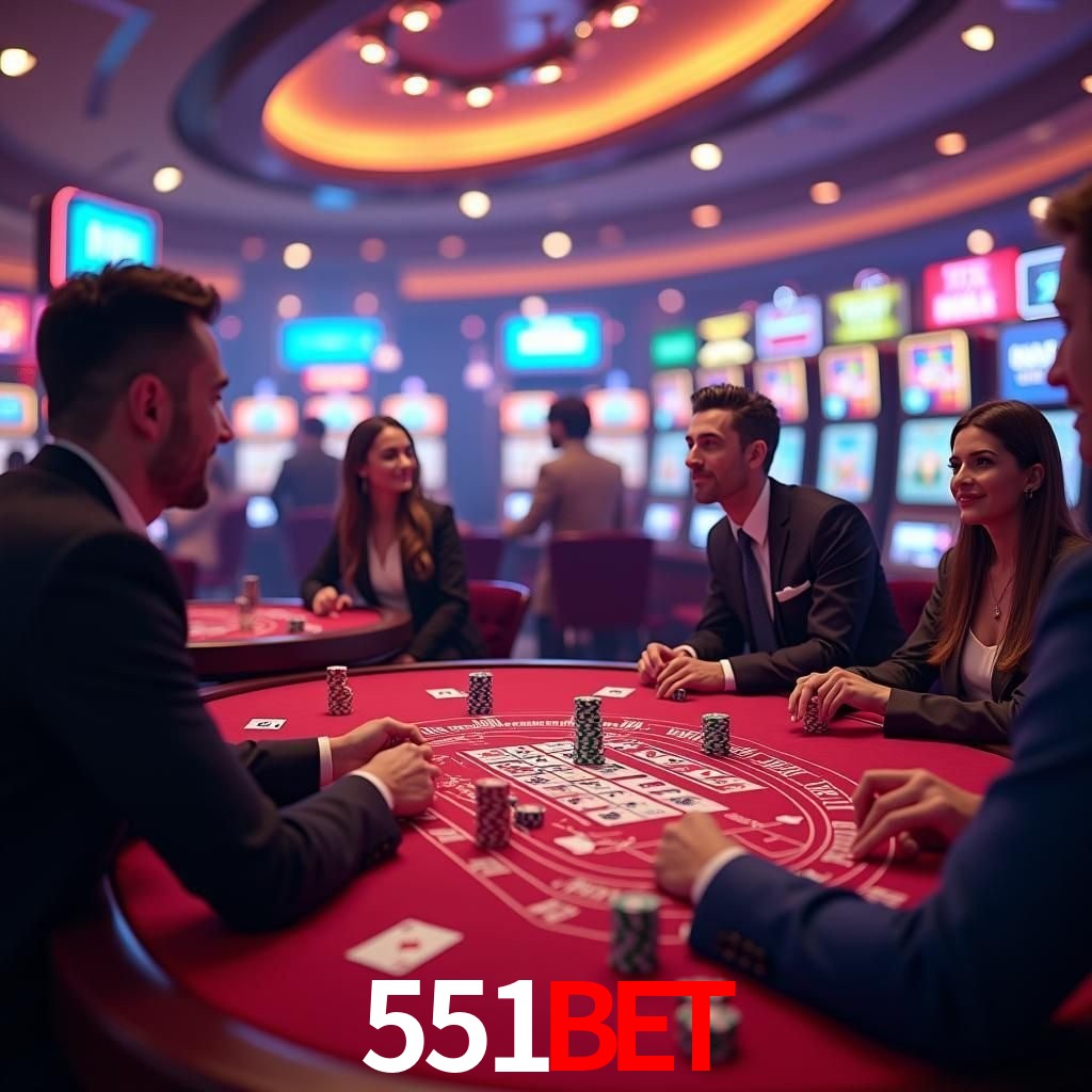 Interface do App 551Bet